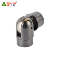 Custom Stainless Steel 304 Adjustable 90 Degrees Stair Handrail Elbow Connector Fitting